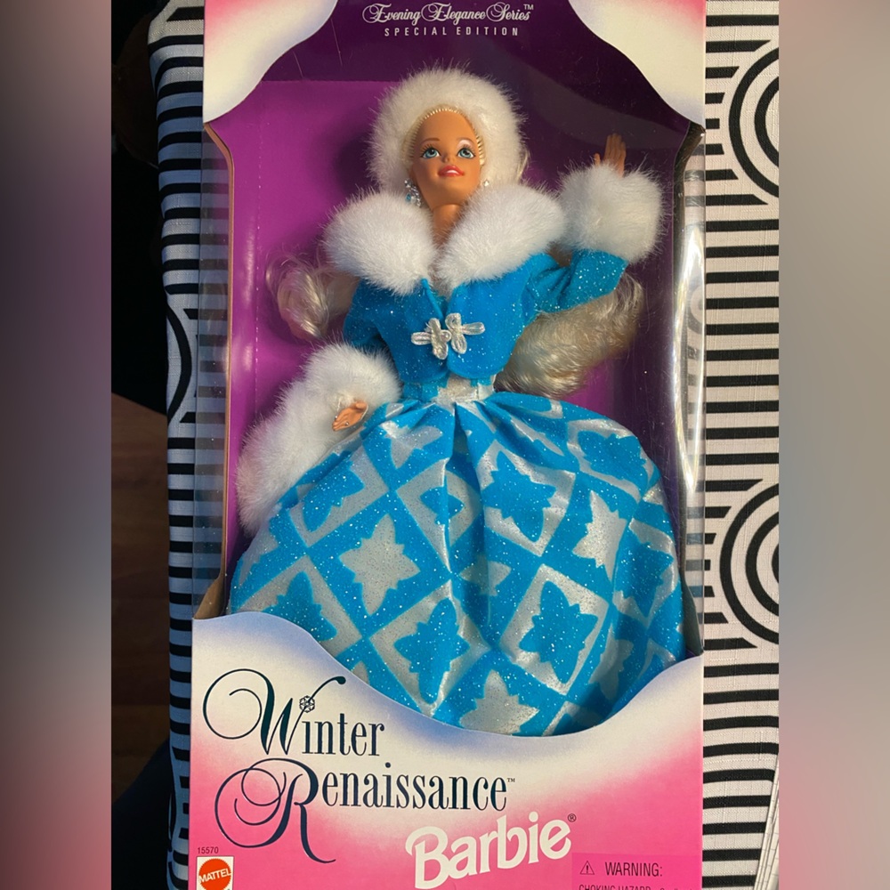 Mattel Winter Renaissance Barbie. Vintage. NRFB  Special Edition